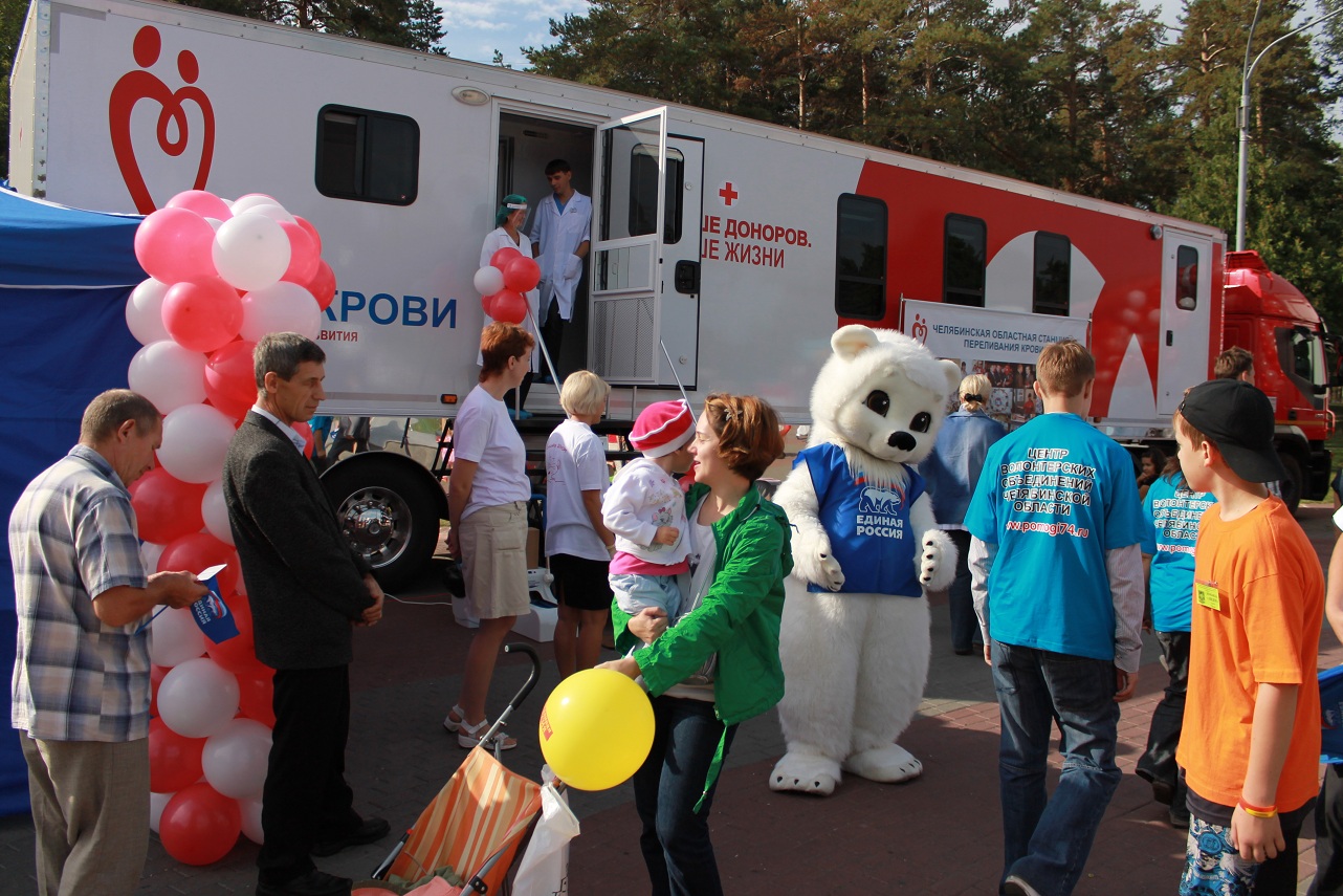 Челябинская областная СПК провела день донора в день города  